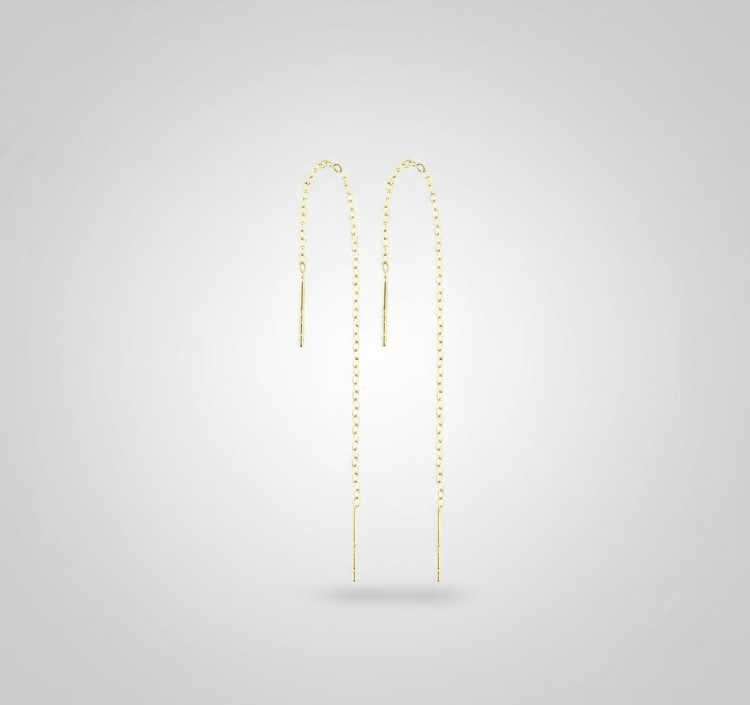 Styling chain earring