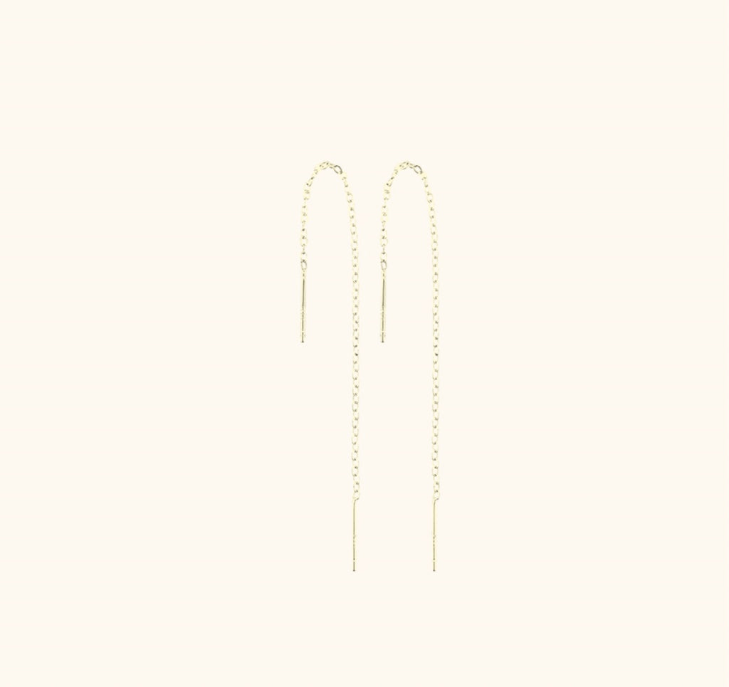 Styling chain earring