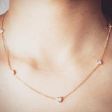 Heart Stones Necklace