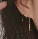 Styling chain earring