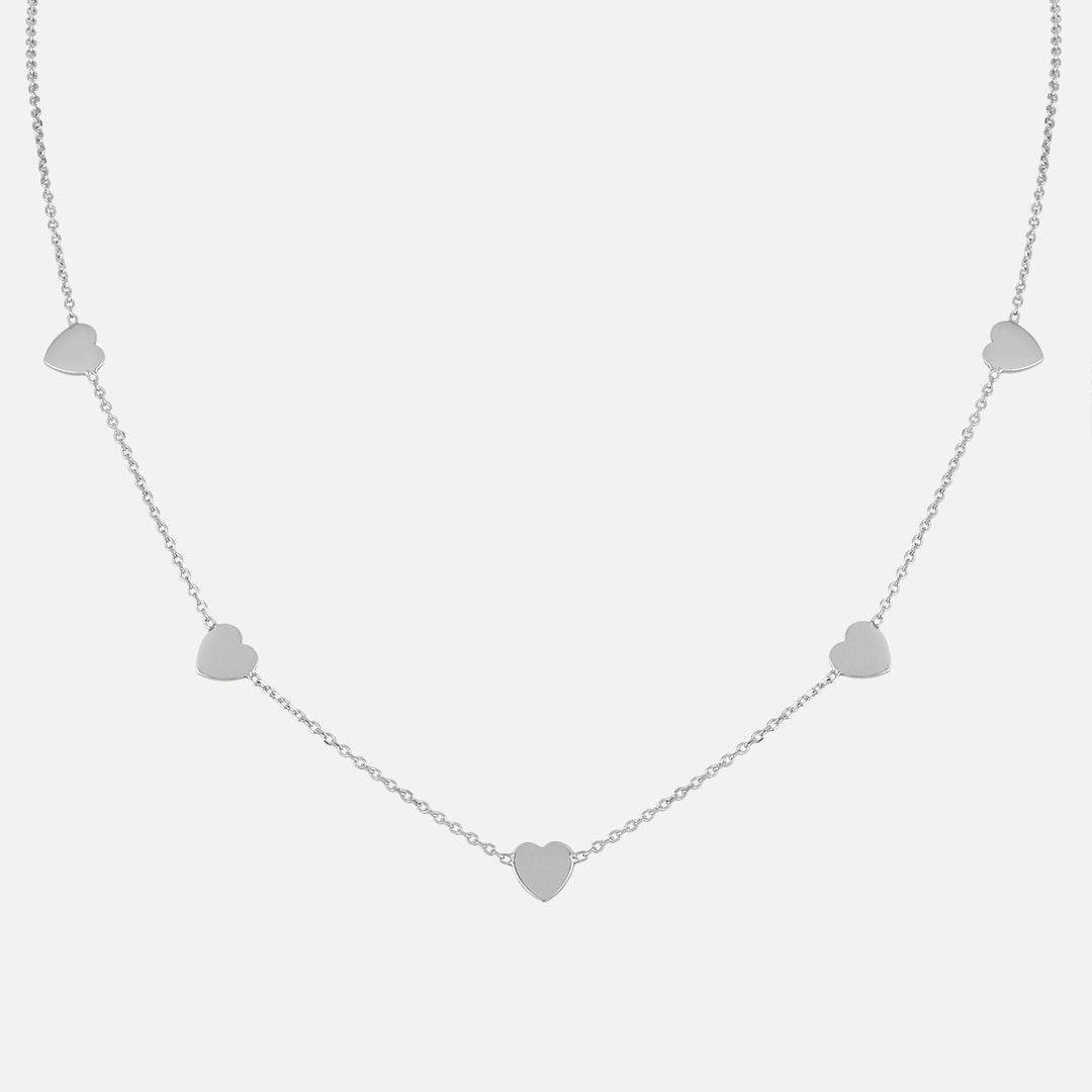 Mini Hearts Necklace